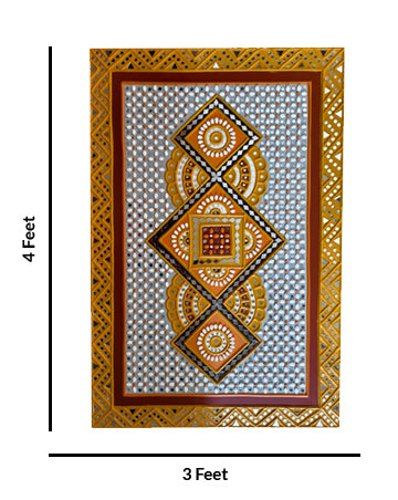Lippan Art Wall Decor, 3 Feet x 4 Feet