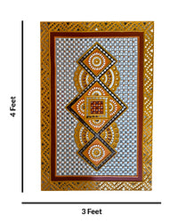 Lippan Art Wall Decor, 3 Feet x 4 Feet