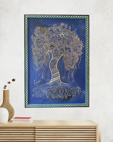 Tree of Life Lippan Art, 3 Feet x 4 Feet