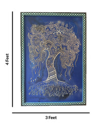 Tree of Life Lippan Art, 3 Feet x 4 Feet