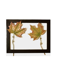 Handcrafted Maple Leaf Metal Home Wall Decor, 21 Inch x 24 Inch