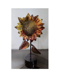 Metal Sunflower, 27 Inch x 13 Inch