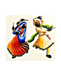 Radha Krishna Dandiya Couple, 20 Inch x 12 Inch